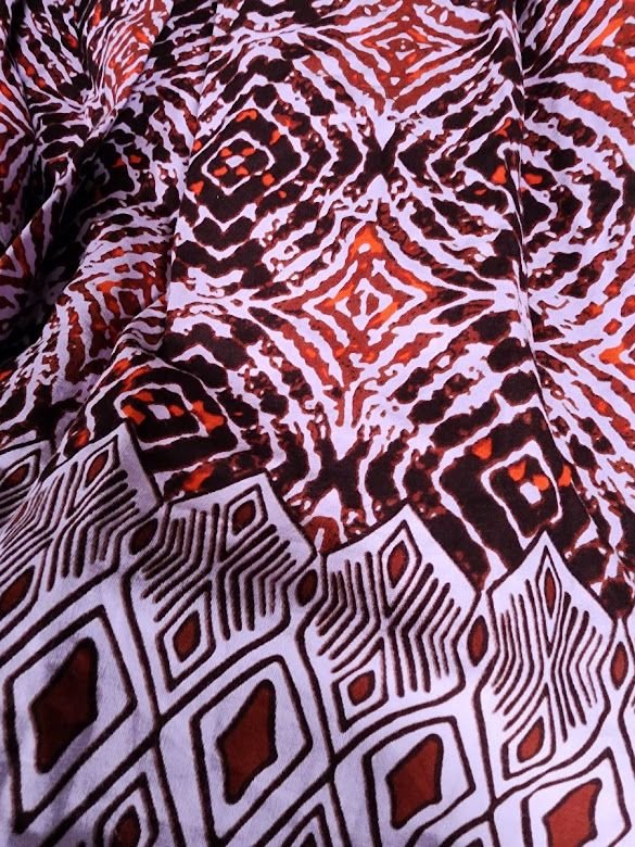 Printed One Sleeve Strappy Midi Dress - Image 5