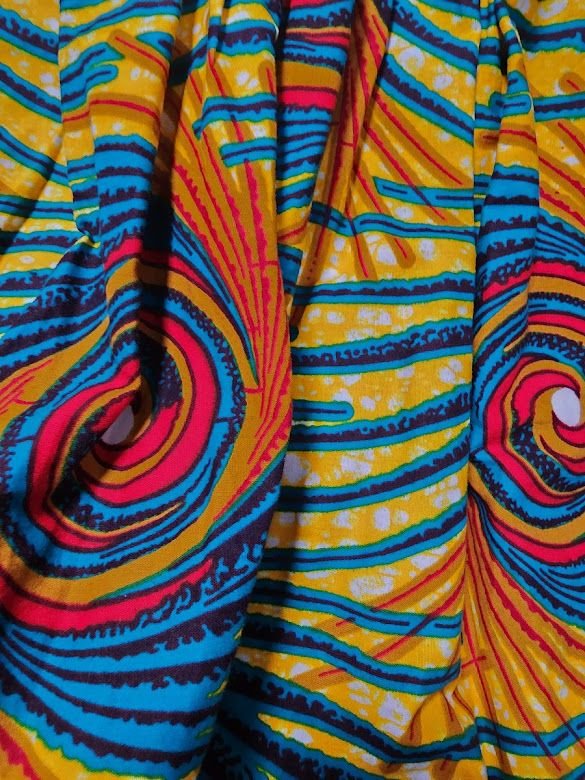 Printed One Sleeve Strappy Midi Dress - Image 7